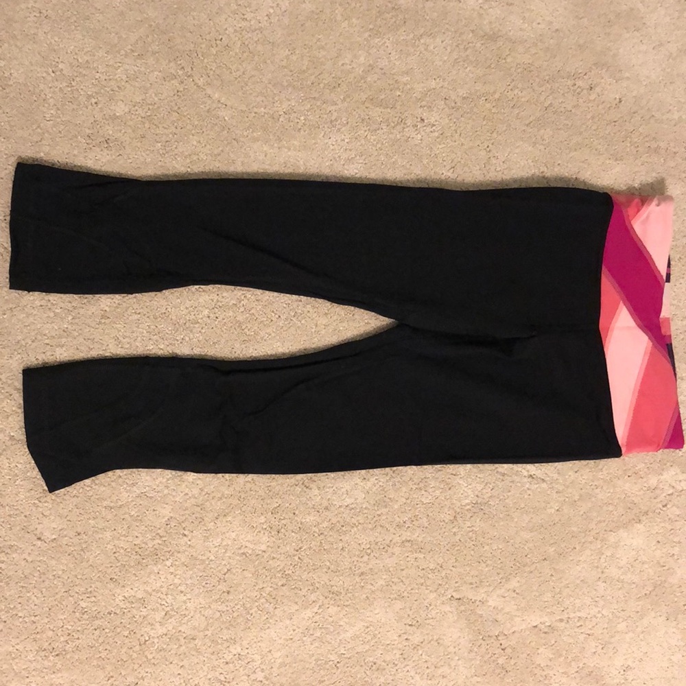 Lululemon 3/4 length leggings, size 2